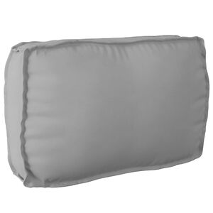 vidaXL Kudde Oxford Tyg Gr&aring; 70 x 40 x 12 cm