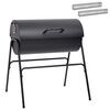 vidaXL Tunngrill med 2 Matlagningsgaller 3 st 80 x 73 x 90 cm Metall