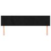 vidaXL Huvudgavlar 2 st svart 80x5x78/88 cm sammet