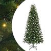 vidaXL Konstgjord julgran Gr&ouml;n 240 cm PE och PVC