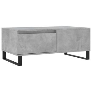 vidaXL Soffbord betonggr&aring; 90x50x36,5 cm konstruerat tr&auml;