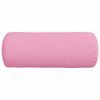 vidaXL Bolsterkuddar 2 pcs Rosa &Oslash; 15 x 40 cm tyg