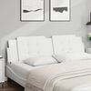 vidaXL Headboard Cushion "Zadar" White 180 cm Faux Leather