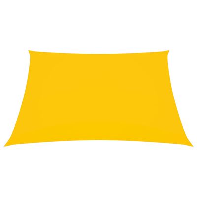 vidaXL Solsegel oxfordtyg fyrkantigt 4,5x4,5 m gul