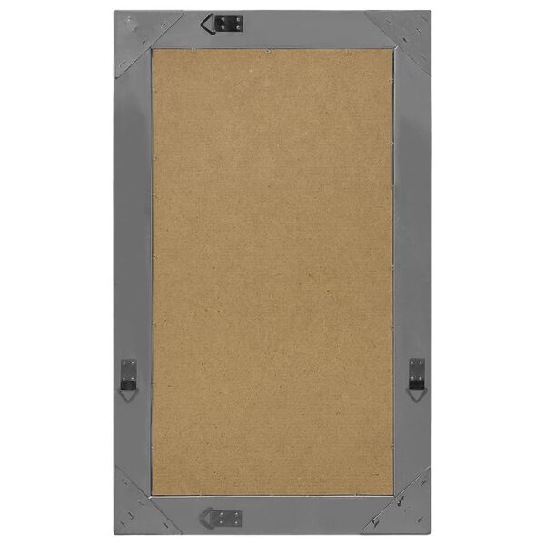 vidaXL Väggspegel barockstil 50x80 cm svart