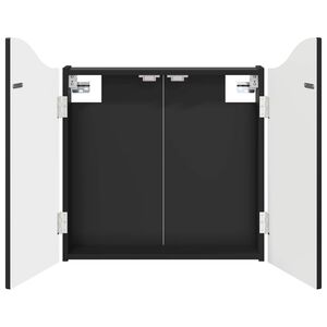 vidaXL Darttavla Sk&aring;p Svart 56 x 12 x 63 cm Konstruerat tr&auml;