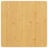 vidaXL Bordsskiva 50x50x4 cm bambu