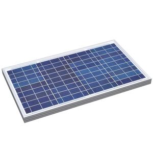 vidaXL Bärbar solpanel 30 W aluminium