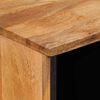 vidaXL Sideboard med d&ouml;rr Naturf&auml;rg 80 x 33 x 75 cm Massivt mangotr&auml;