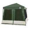 vidaXL Campingt&auml;ltset 2 st 5 person Gr&ouml;n Taffeta och tyg