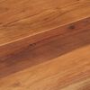 vidaXL Barbord massivt trä med honungsfinish 110x55x106 cm