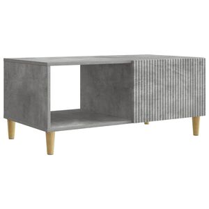 vidaXL Kaffeebord Betonggr&aring; 90 x 50 x 40 cm Konstruerat tr&auml;