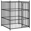 vidaXL Hundg&aring;rd f&ouml;r utomhusbruk 150x150x185 cm