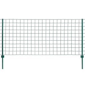 vidaXL Eurofence st&aring;l 20x1 m gr&ouml;n