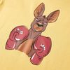 T-shirt med korta ärmar för barn gul 92