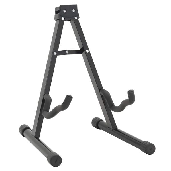 vidaXL Gitarr 12 delar med 6 strängar western svart 38"