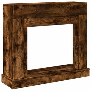 vidaXL Spiselkrans r&ouml;kf&auml;rgad ek 100x30x87,5 cm konstruerat tr&auml;