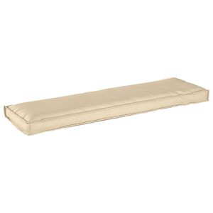 vidaXL Kudde Beige 140 x 40 x 8 cm Oxford Tyg