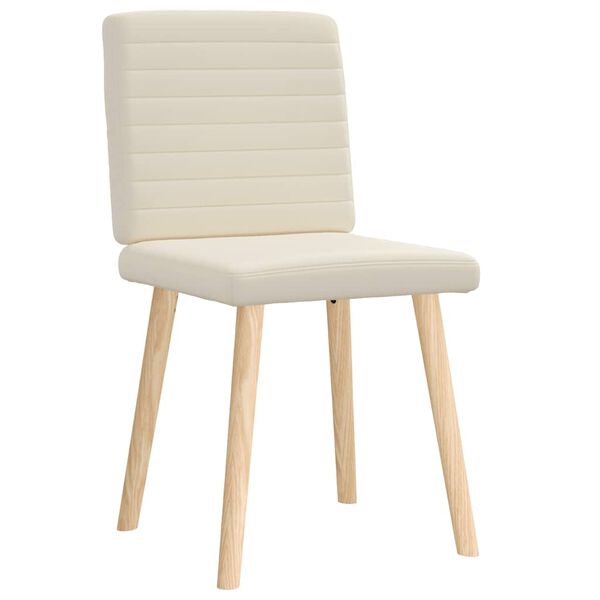 vidaXL Matstolar 2 st linnetyg