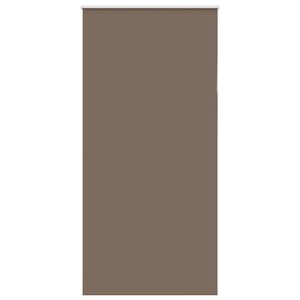 vidaXL M&ouml;rkl&auml;ggningsgardin kaffe 110x210 cm tyg bredd 105,7 cm