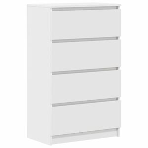vidaXL Byr&aring; vit 60x35x98,5 cm konstruerat tr&auml;