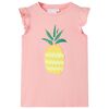 T-shirt f&ouml;r barn rosa 128