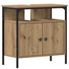 vidaXL Tv&auml;ttst&auml;llssk&aring;p artisan ek 60x30x60 cm konstruerat tr&auml;