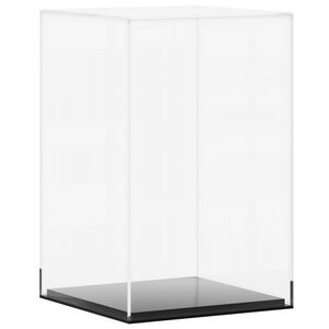 vidaXL Akryll&aring;da transparent 14x14x22 cm