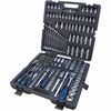 KS Tools CHROMEplus Sp&auml;rrhandtag, hylsor och bits 216 delar 18.0216
