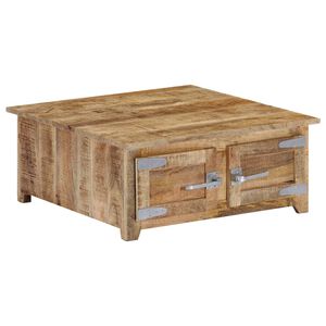 vidaXL Soffbord 70x70x30 cm massivt mangotr&auml;
