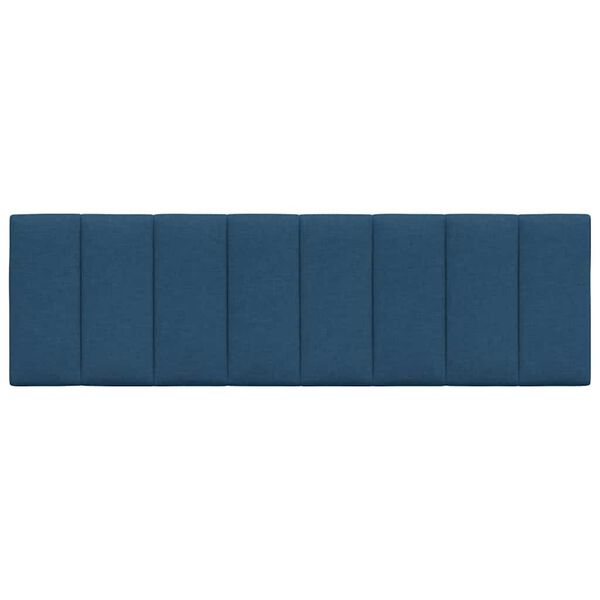 vidaXL Headboard Cushion "Hanko" Blue 160 cm Fabric