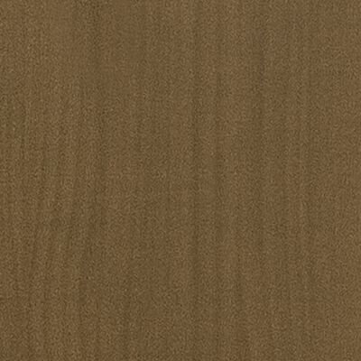 vidaXL Bokhylla/Rumsavdelare honungsbrun 100x30x167,5 cm furu