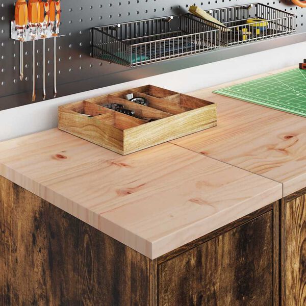 vidaXL F&ouml;rvaringssk&aring;p f&ouml;r garage r&ouml;kt ek 30x51x85 cm massivt tr&auml; furu