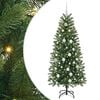 vidaXL Konstgjord julgran Gr&ouml;n 150 cm PE och PVC