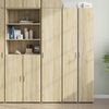 vidaXL H&ouml;gsk&aring;p sonoma-ek 40x42,5x185 cm konstruerat tr&auml;