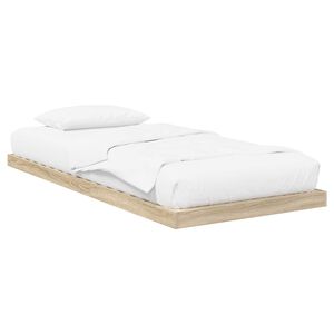 vidaXL S&auml;ngram Sonoma 80 x 200 cm Konstruerat tr&auml;