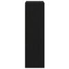 vidaXL H&auml;ngande sk&aring;p Svart Ek 40 x 29,5 x 100 cm Konstruerat tr&auml;