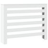 vidaXL Radiatorlock Vit 104 x 20 x 82 cm Konstruerat tr&auml;