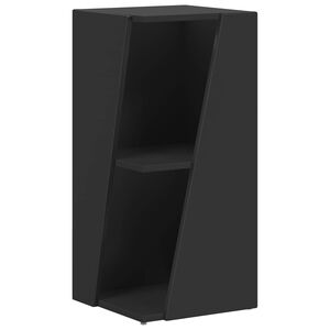 vidaXL Sidobrett Svart 33 x 32 x 70,5 cm Konstruerat tr&auml;