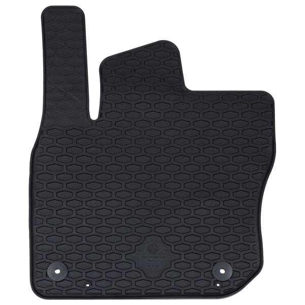 vidaXL Bilmatta 4 pcs Svart VW TIGUAN TDI Gummi