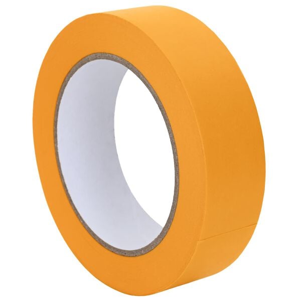 vidaXL M&aring;lartape 24 pcs Gul 30mm x 50m Papper