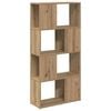 vidaXL TV-b&auml;nkset 60 x 24 x 125,5 cm Brun Konstruerat tr&auml;