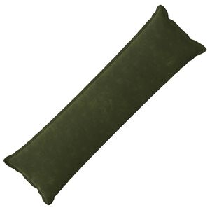 vidaXL Kudd&ouml;verdrag HOUTEN Gr&ouml;n 40 x 145 cm Mikrofiber Fleece