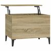 vidaXL Soffbord sonoma-ek 60x44,5x45 cm konstruerat tr&auml;