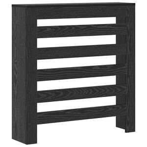 vidaXL Radiatorlock Svart ek 78 x 20 x 82 cm Konstruerat tr&auml;