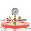 vidaXL Vakuumkammare med 1-stegs pump 3,7 L