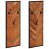 vidaXL Kl&auml;dh&auml;ngare 2 st 35x1x90 cm massivt tr&auml; akacia