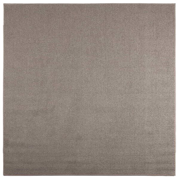 vidaXL Omr&aring;desmattor Fyrkantig LUGO Taupe 120 x 120 cm Polyester