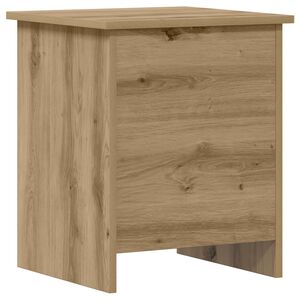 vidaXL F&ouml;rvaringskista Artisan-ek 40 x 40 x 50 cm Konstruerat tr&auml;