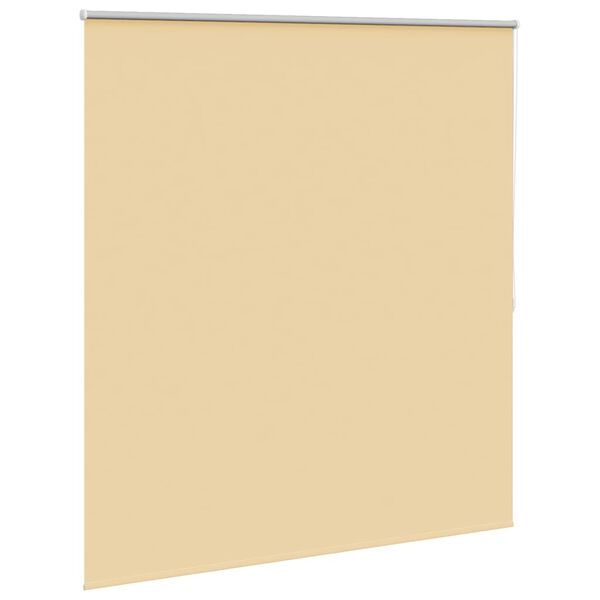vidaXL Rullgardin f&ouml;r m&ouml;rkl&auml;ggning 140 x 175 cm beige